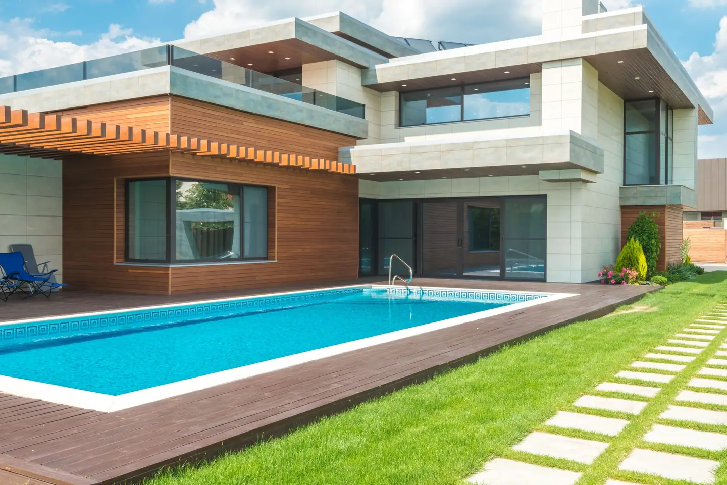 Swimming pool built in Camberwell, NSW
